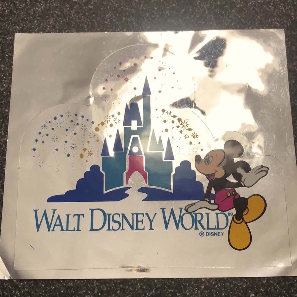 Vintage authentic Disney sticker